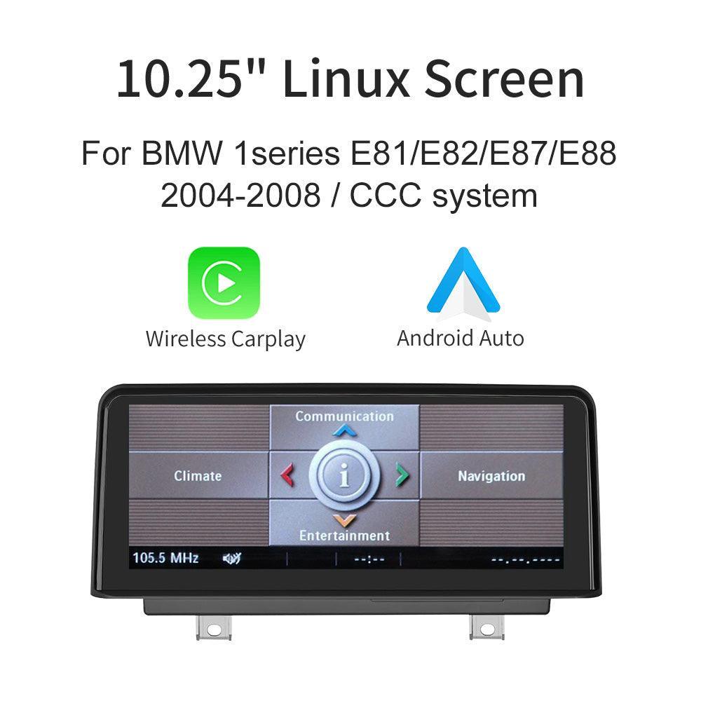 10.25" Linux screen for BMW 1 Series E81/F21 with CIC/CCC System - AUTOABC