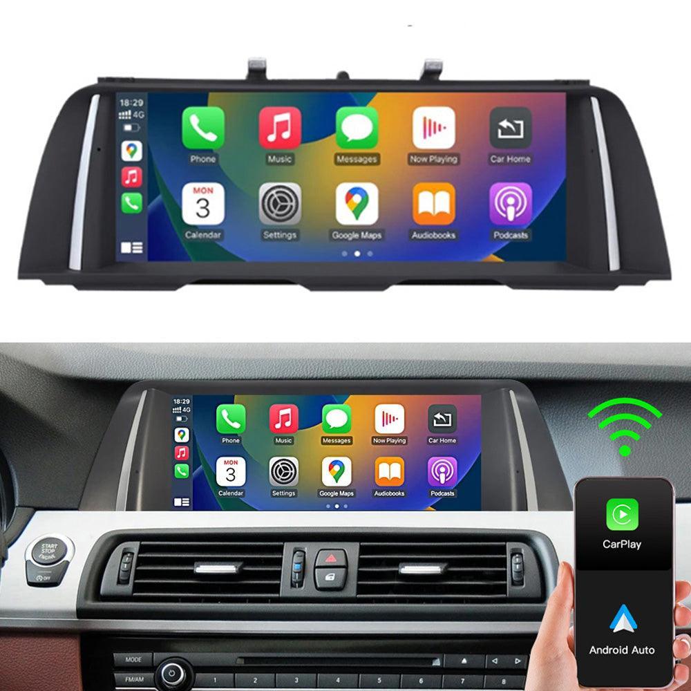 10.25" Linux Screen for BMW 5er F10 F11 NBT/CIC Wirless Carplay Android Auto - AUTOABC
