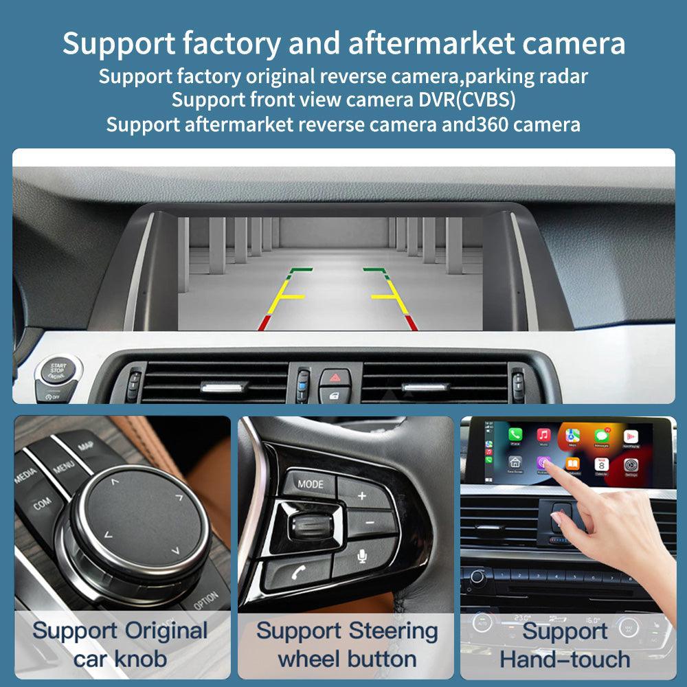 10.25" Linux Screen for BMW 5er F10 F11 NBT/CIC Wirless Carplay Android Auto - AUTOABC