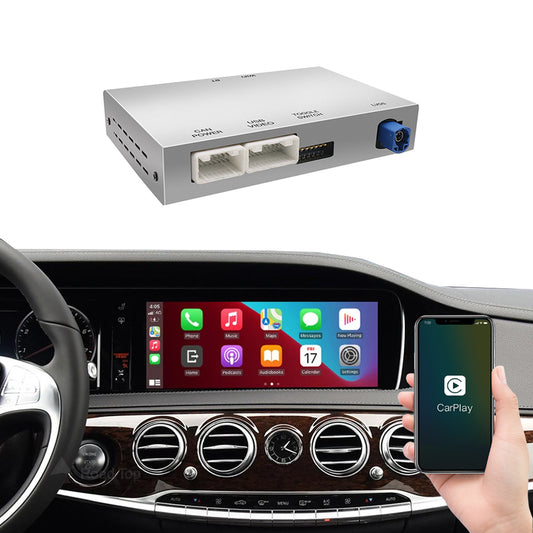 Wireless CarPlay Android Auto Module for Mercedes Benz S-Class W222 W217 2014-2018