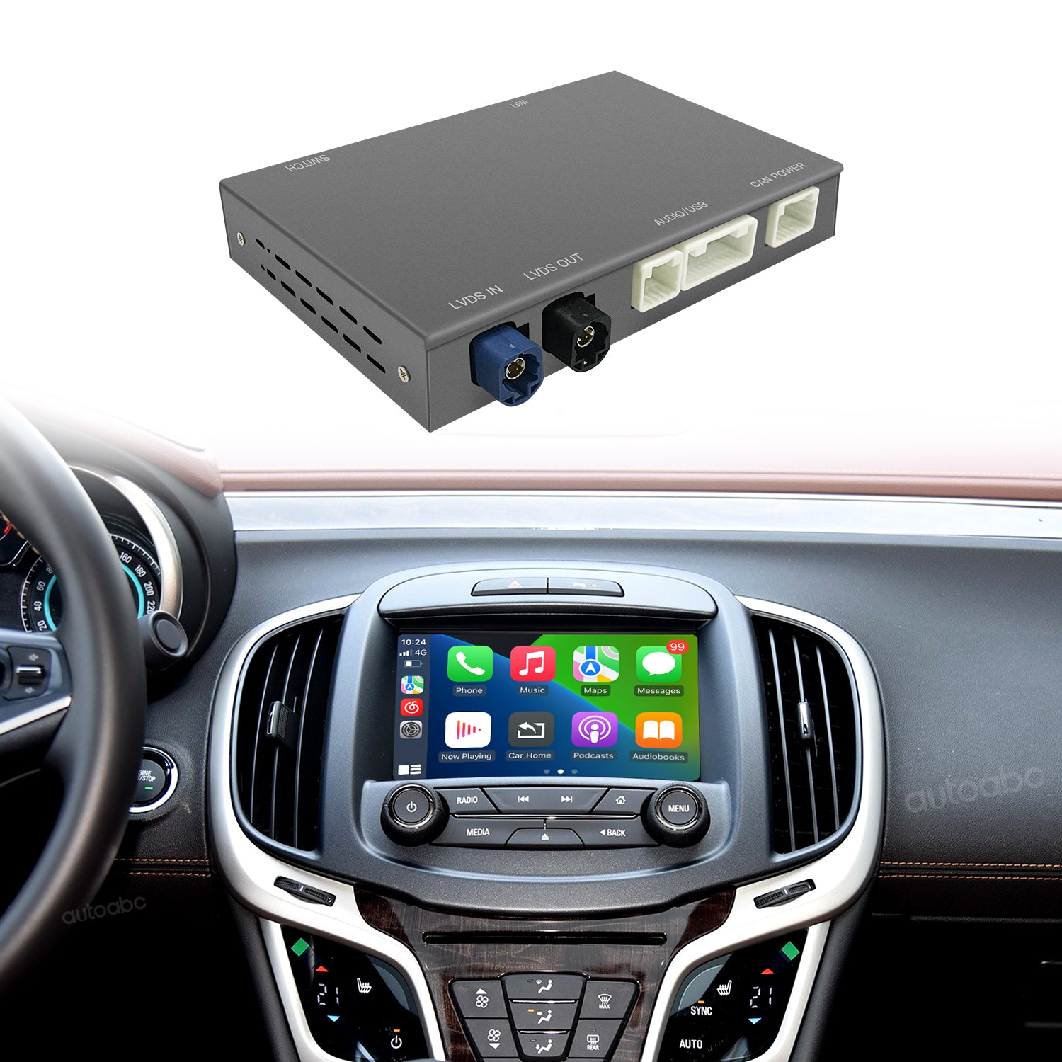 Wireless CarPlay&Android Auto For Opel/Buick/Cadillac/Chevrolet/GMC