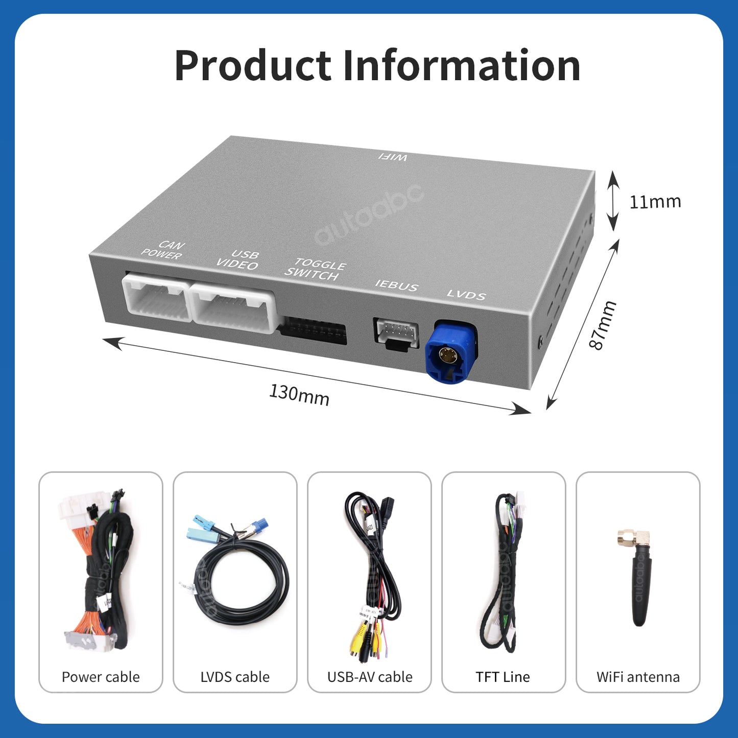 Wireless Carplay & Android Auto for Lexus GX460 2014-2019