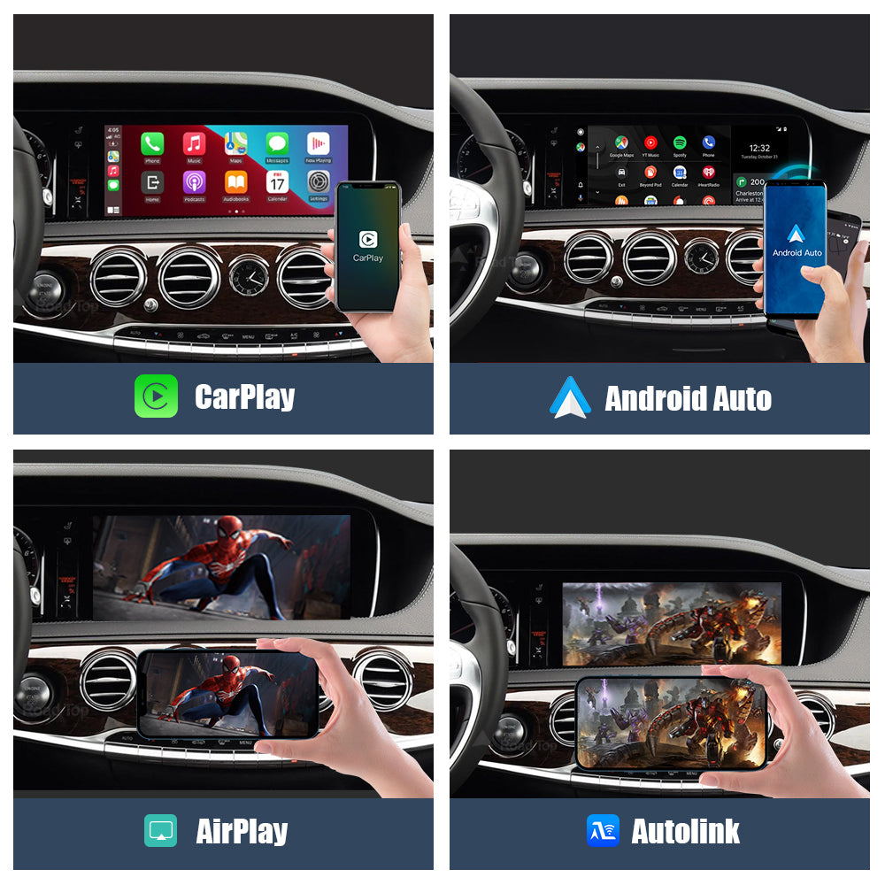 Wireless CarPlay Android Auto Module for Mercedes Benz S-Class W222 W217 2014-2018