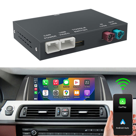 Wireless CarPlay Android Auto Retrofit Kit Decoder for BMW/MINI