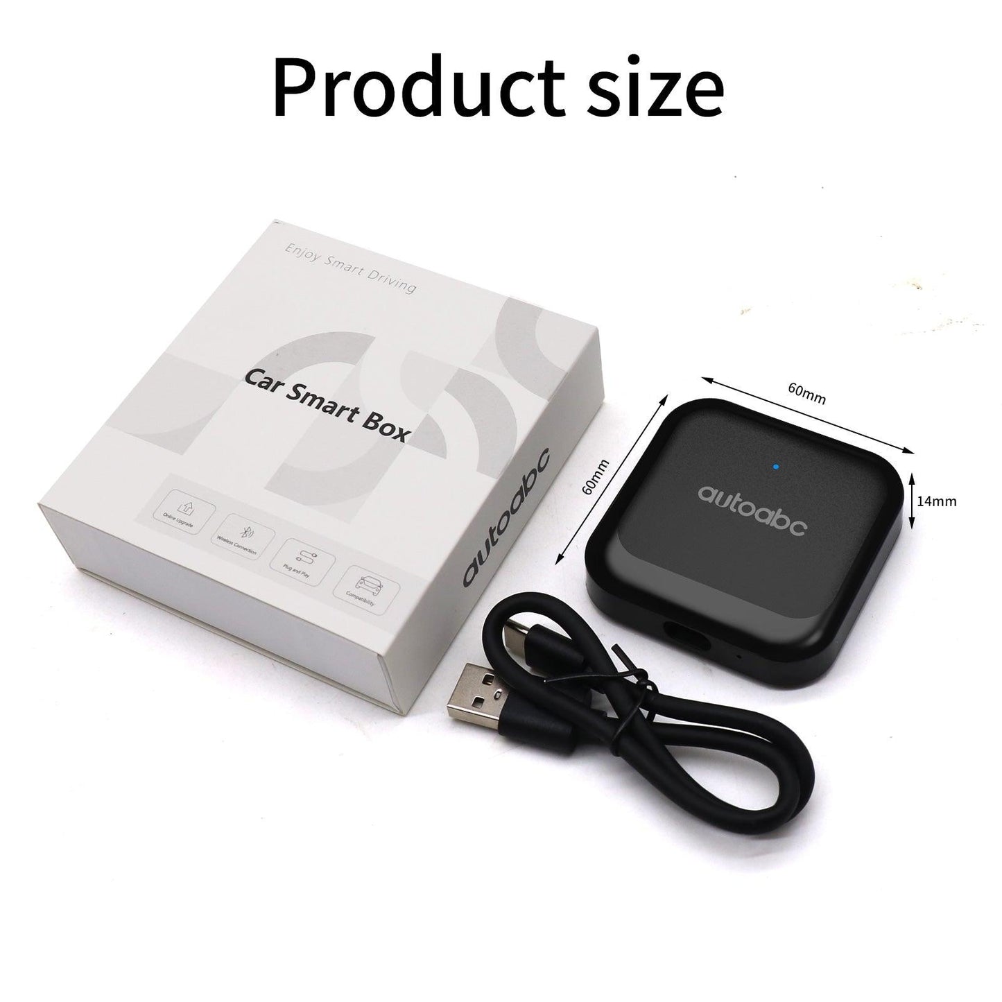Drahtloser CarPlay Android Auto-Adapter Smart Box. Geeignet für Autos chinesischer Marken mit Carbitlink