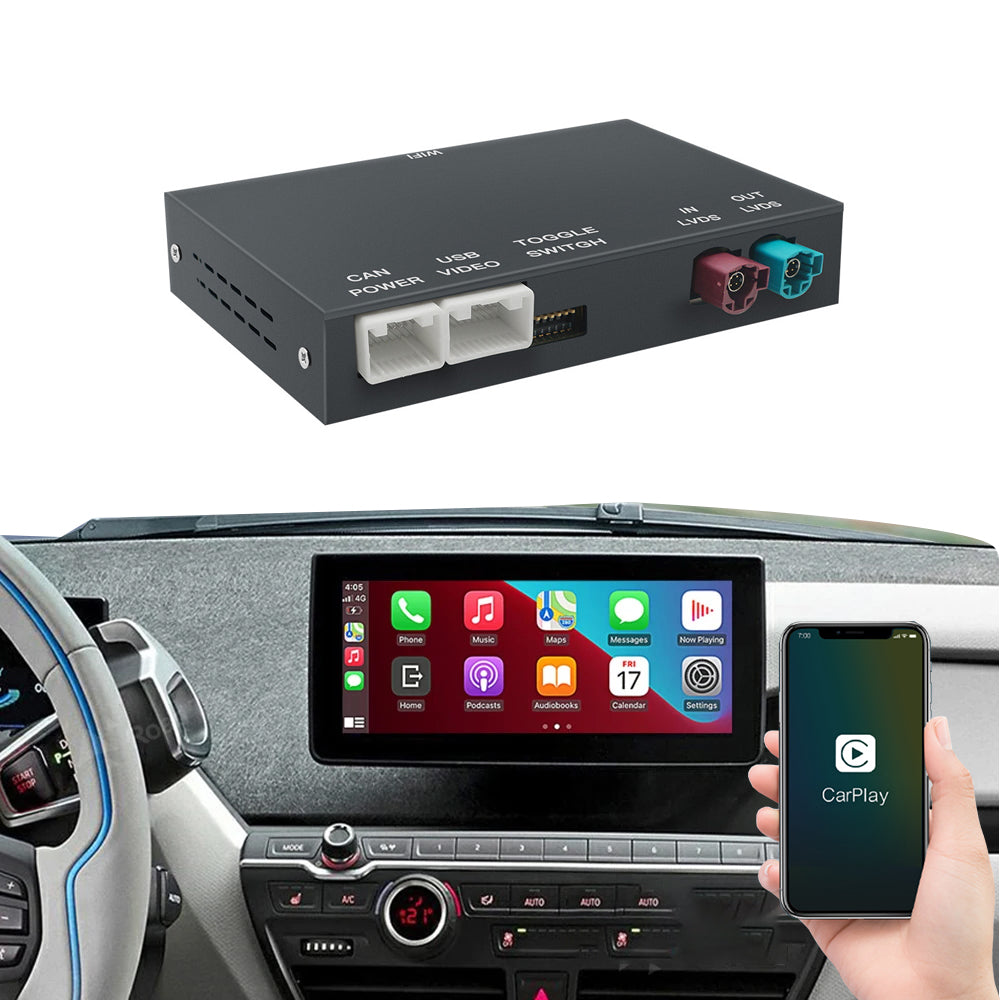 Wireless CarPlay Android Auto for BMW i3 NBT