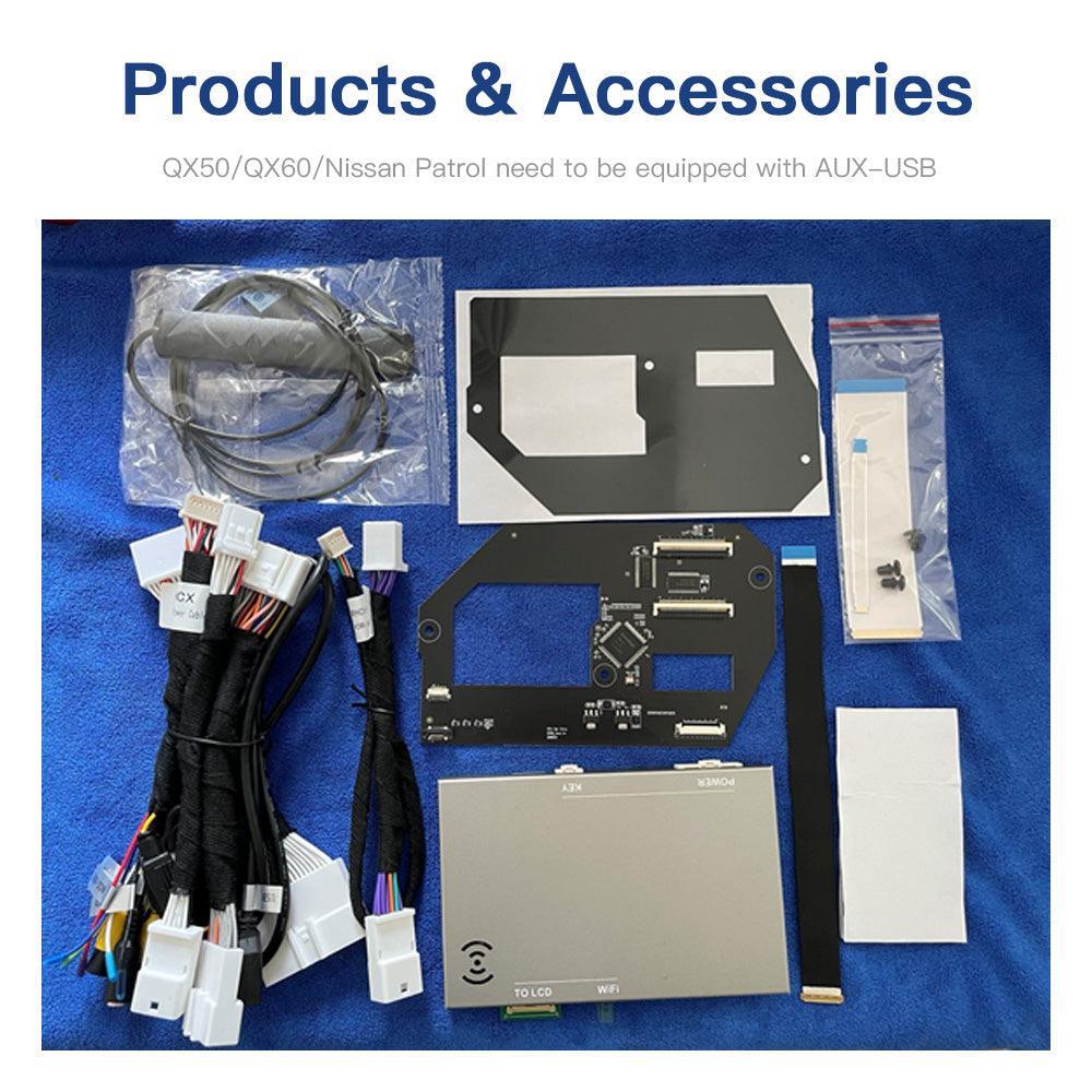 Wireless Carplay Android Auto Interface For Infiniti - AUTOABC