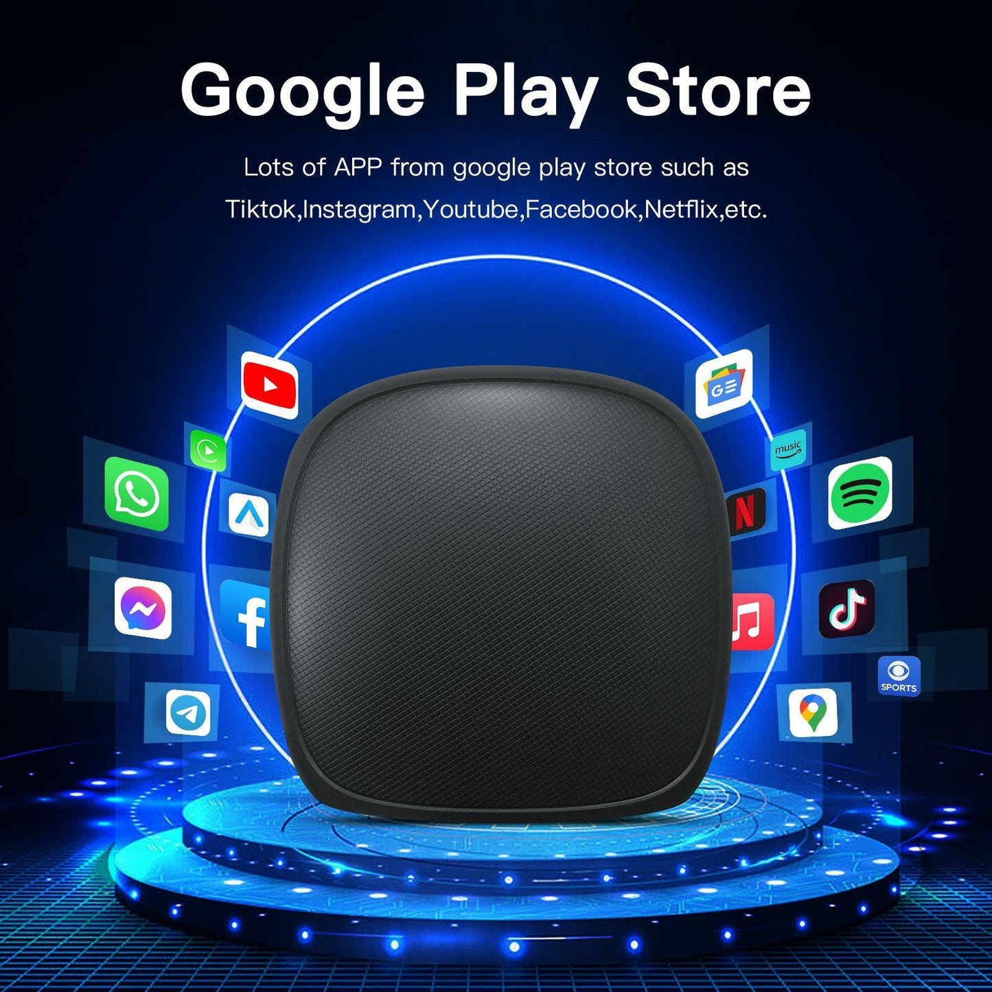 Wireless CarPlay Android Auto Magic AI Box - AUTOABC