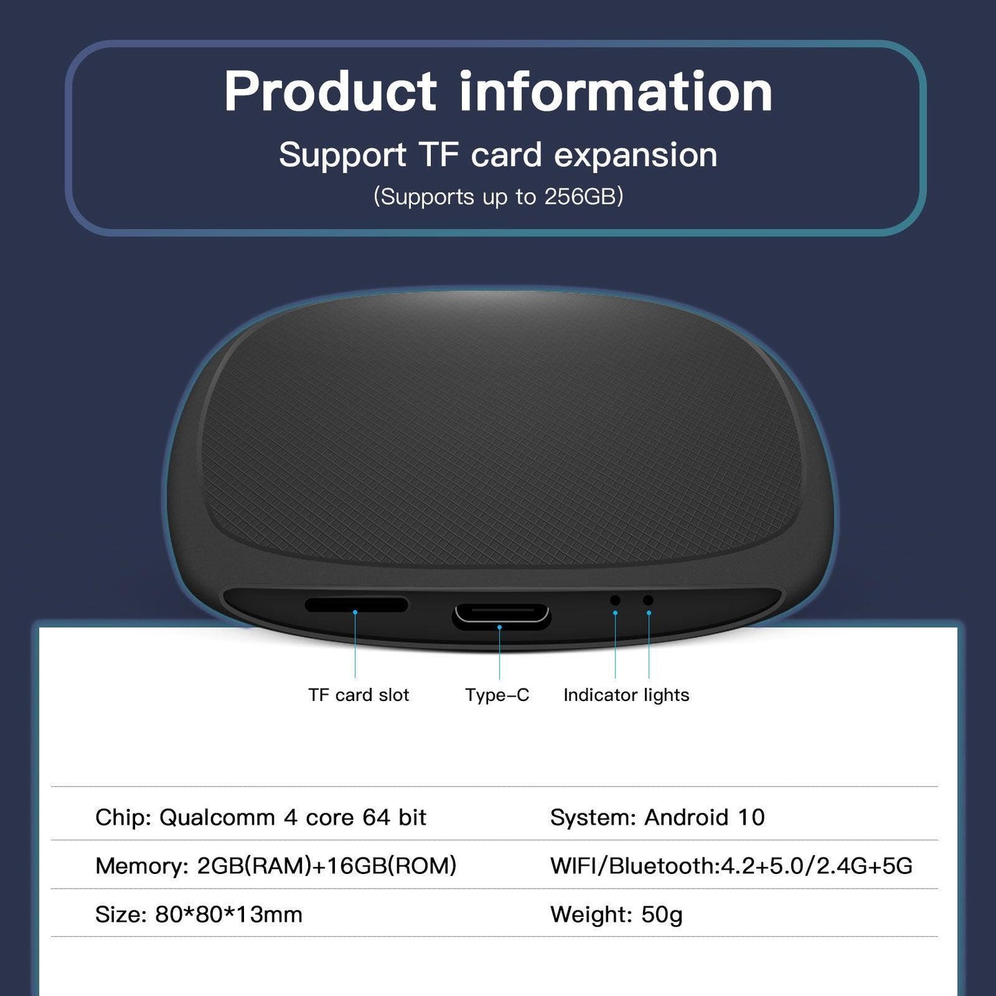 Wireless CarPlay Android Auto Magic AI Box - AUTOABC