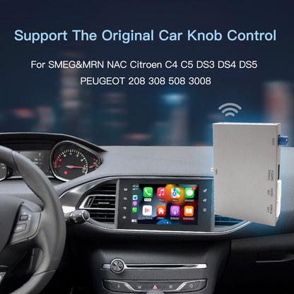 Wireless CarPlay Android Auto module For Peugeot/Citroen SMEG