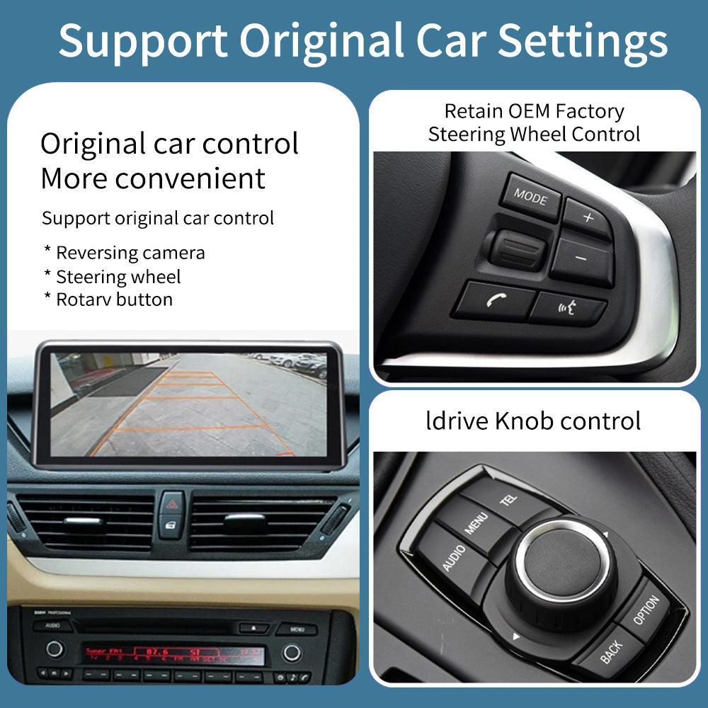 10.25" Linux Screen for BMW X1 E84 2009-2015 CIC System Wireless Carplay Android Auto - AUTOABC