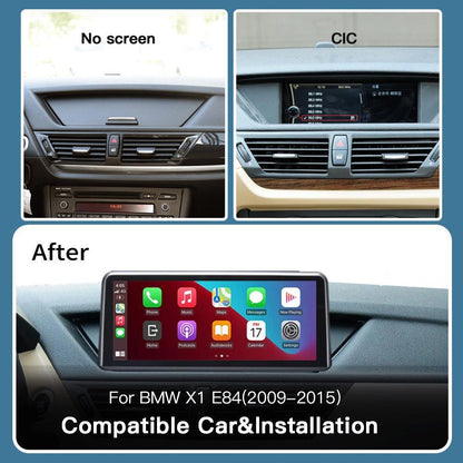 10.25" Linux Screen for BMW X1 E84 2009-2015 CIC System Wireless Carplay Android Auto - AUTOABC