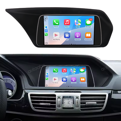 7“ Linux screen for Mercedes Benz E class NTG4.0/4.5/5.0 Wireless CarPlay Android Auto LHD