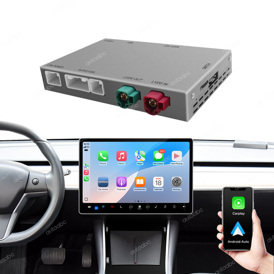NEW Wireless Carplay Android Auto adapter for Tesla Model 3 Model Y