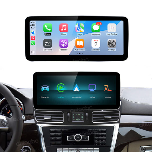 12.3“ Linux screen for Mercedes Benz NTG4.5 ML/GL Wireless CarPlay Android Auto