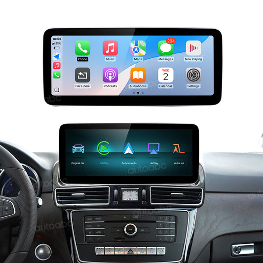 12.3“ Linux screen for Mercedes Benz NTG5.0 GLE Wireless CarPlay Android Auto