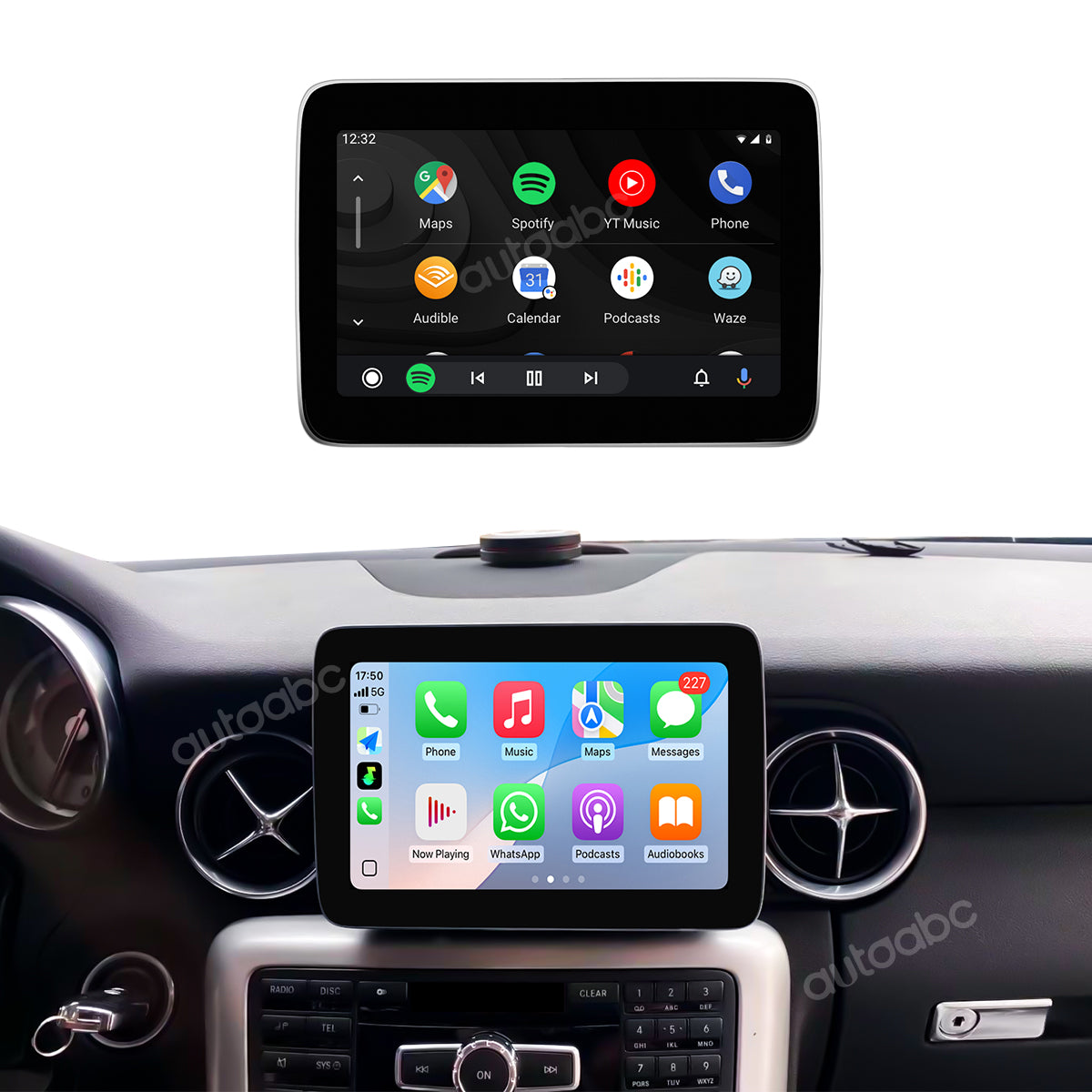8.4“ Linux screen for Mercedes Benz SLK/SLC/SL NTG4.5/5.0 Wireless CarPlay Android Auto