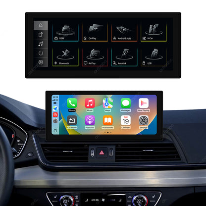 12.3" Linux Screen For Audi Q5L MIB/MIB2 Wireless CarPlay Android Auto
