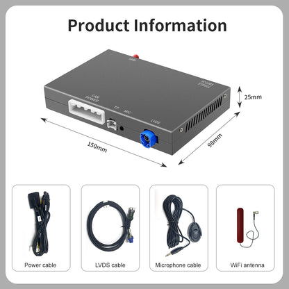 Wireless CarPlay Android Auto Module for McLaren