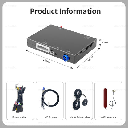 Wireless CarPlay Android Auto Module for Acura Dual-Screen