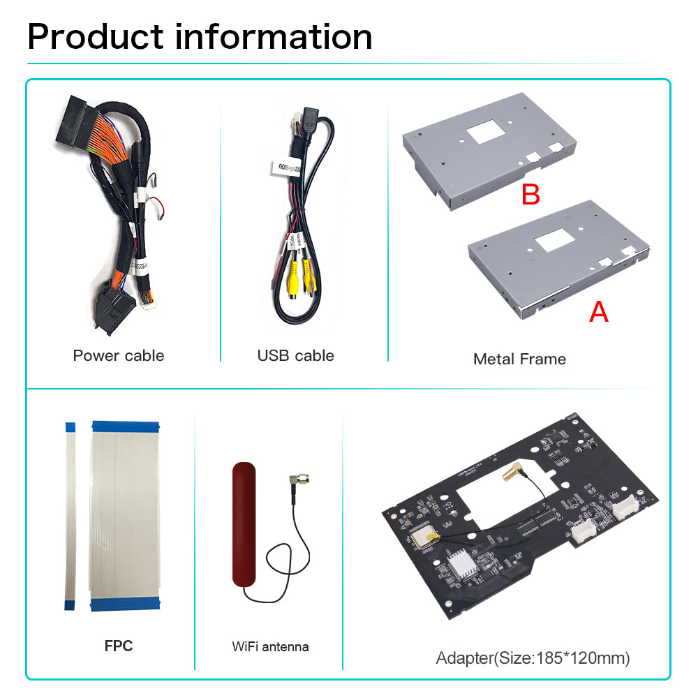 Wireless CarPlay Android Auto Retrofit Kit for Ford Sync2-NEW