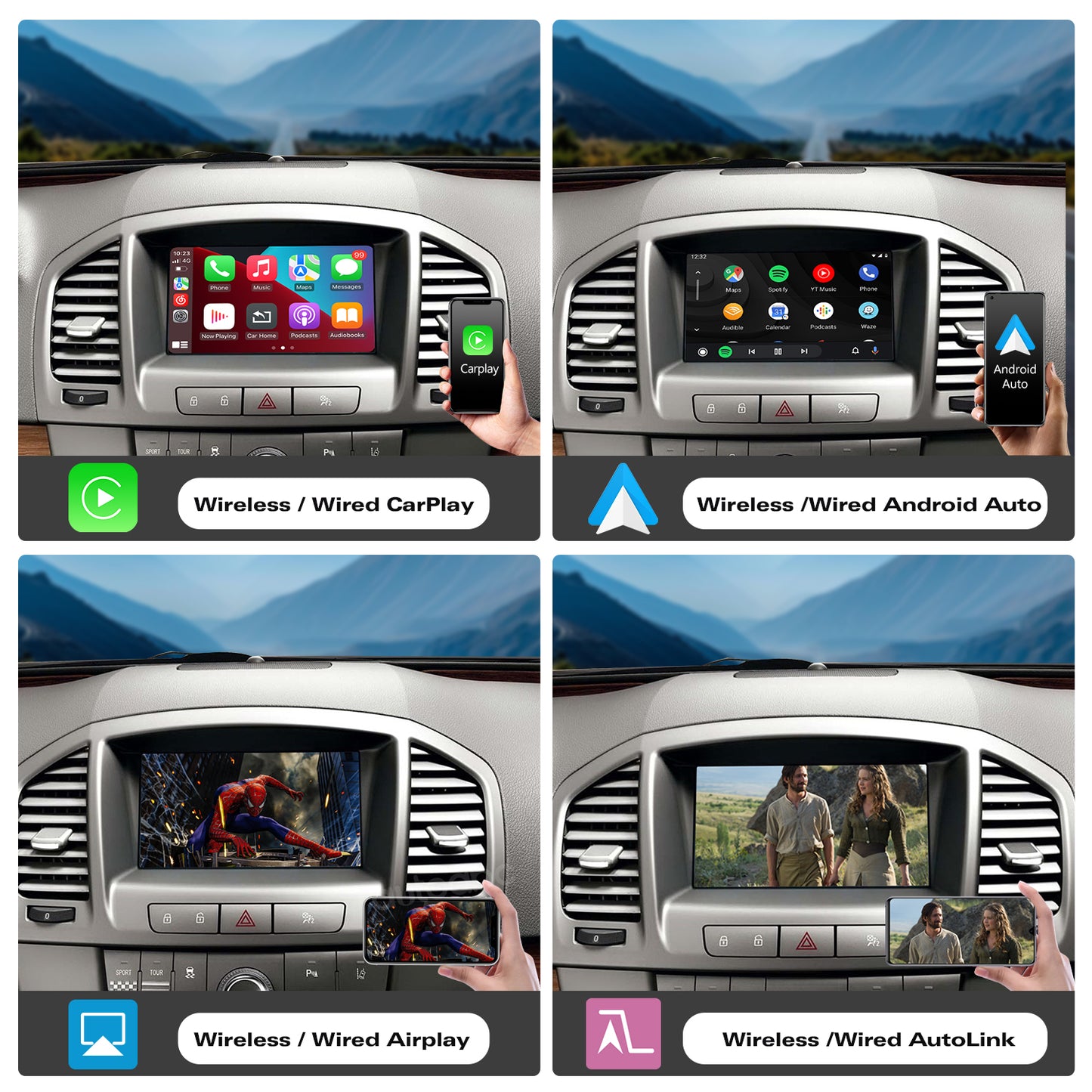 Wireless CarPlay&Android Auto Module For Opel