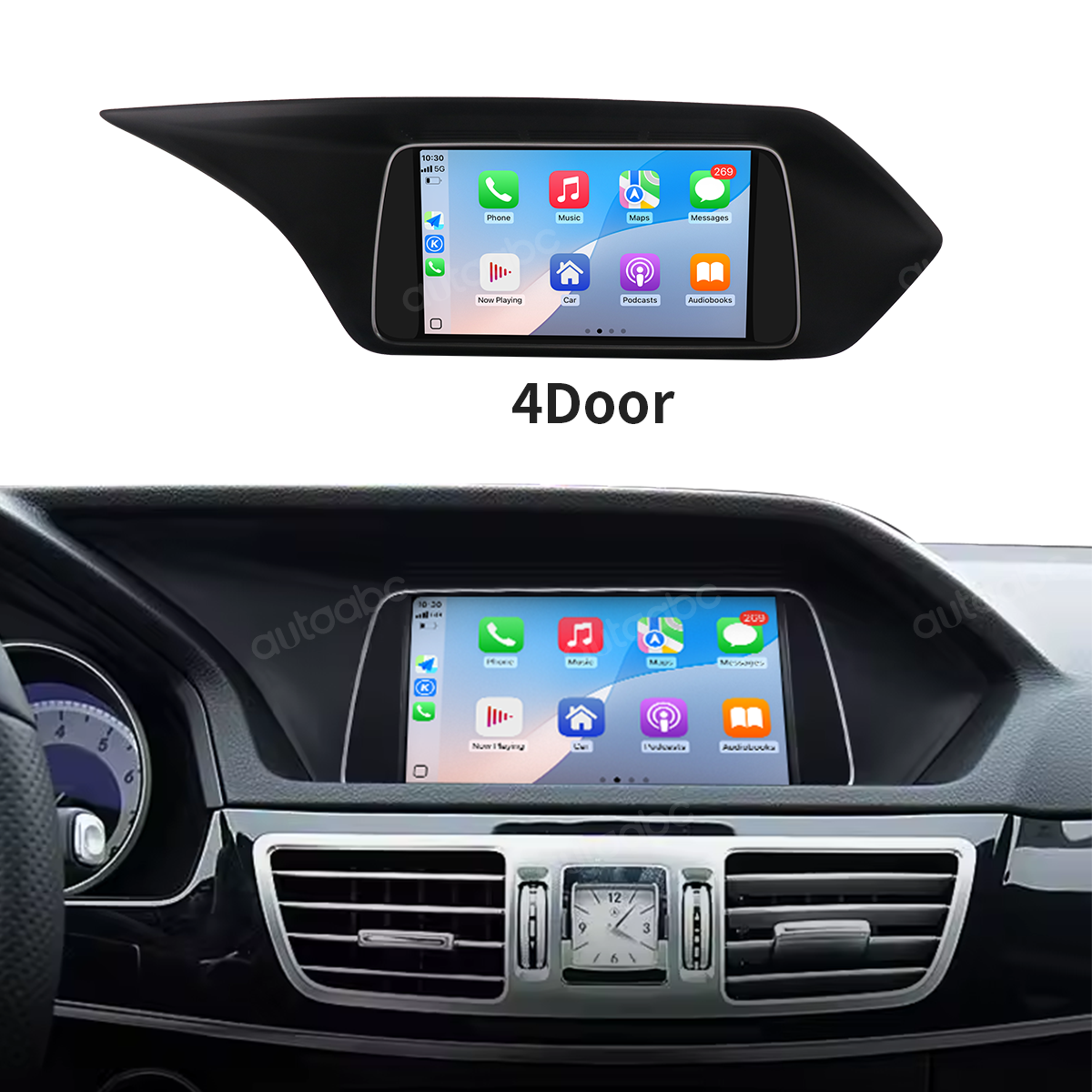 7“ Linux screen for Mercedes Benz E class NTG4.0/4.5/5.0 Wireless CarPlay Android Auto LHD