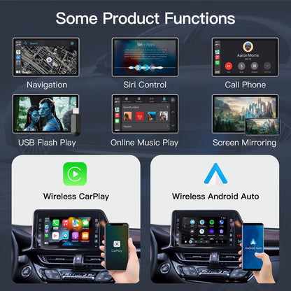 Toyota Wireless Carplay Android Auto Touch2 Entune2.0 2014-2019