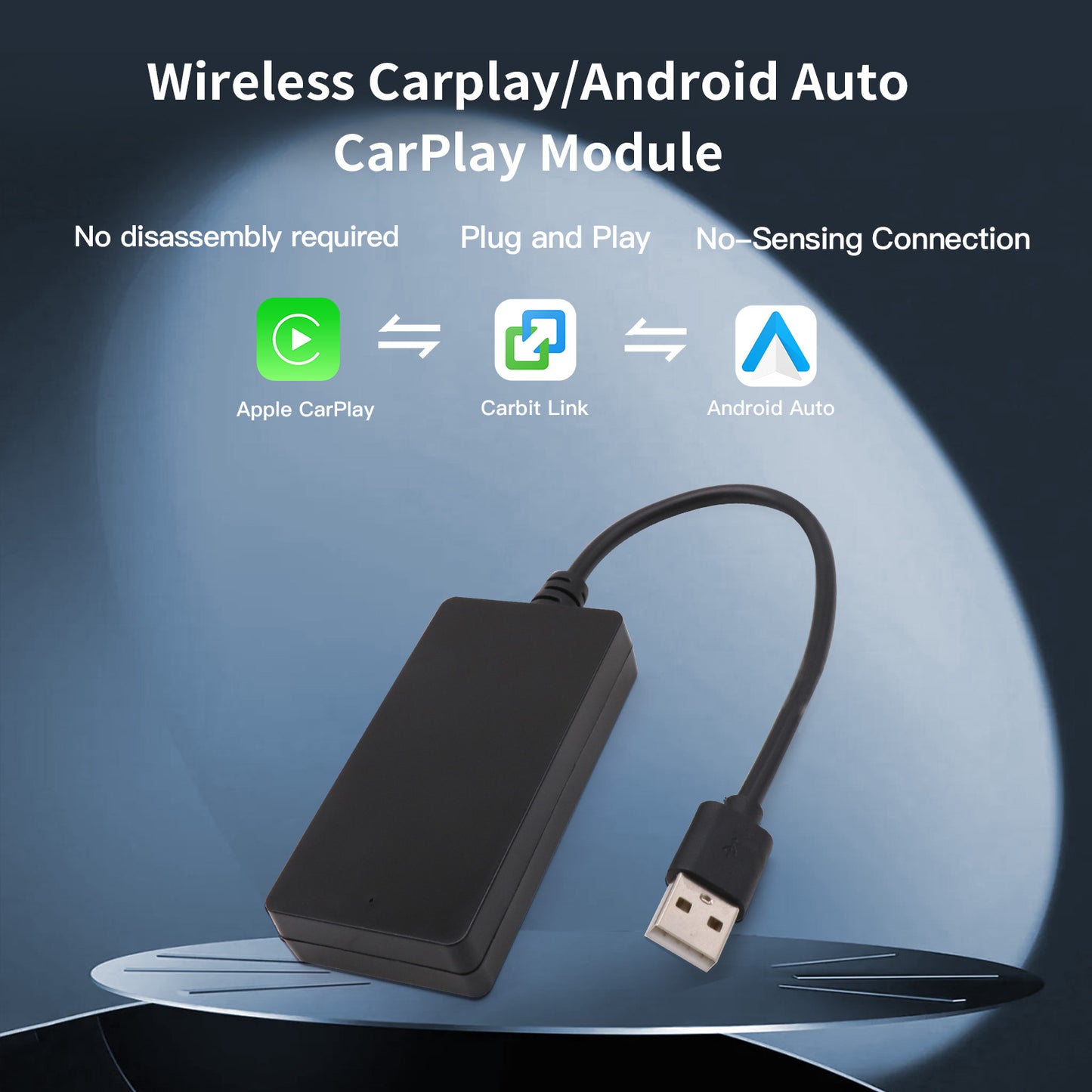 Wireless CarPlay Android Auto adapter Smart Box Suitable for Chinese brand cars