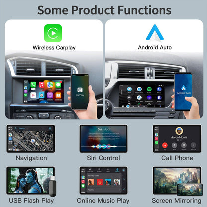 Wireless CarPlay Android Auto module For Peugeot/Citroen SMEG