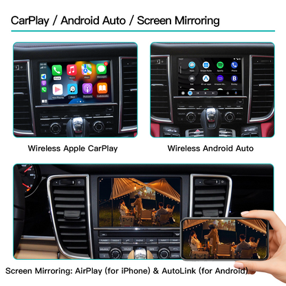 AUTOABC Wireless Carplay Android Auto Kits for Porsche PCM3.0 PCM3.1 PCM4.0 CDR3.1 - AUTOABC