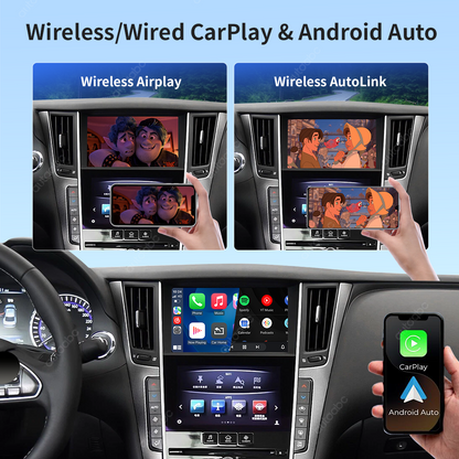 Wireless Carplay Android Auto Interface For Infiniti