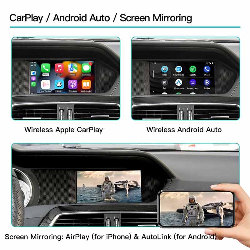 Wireless CarPlay Android Auto for Mercedes Benz NTG4.5 NTG4.0