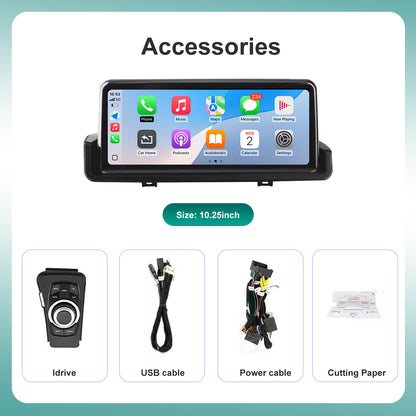 10.25'' Linux screen for BMW 3 Series E90-E93 Wirless CarPlay Android Auto