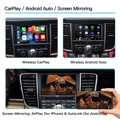 Wireless Carplay Android Auto Kits for Porsche PCM3.1/3.0/4.0