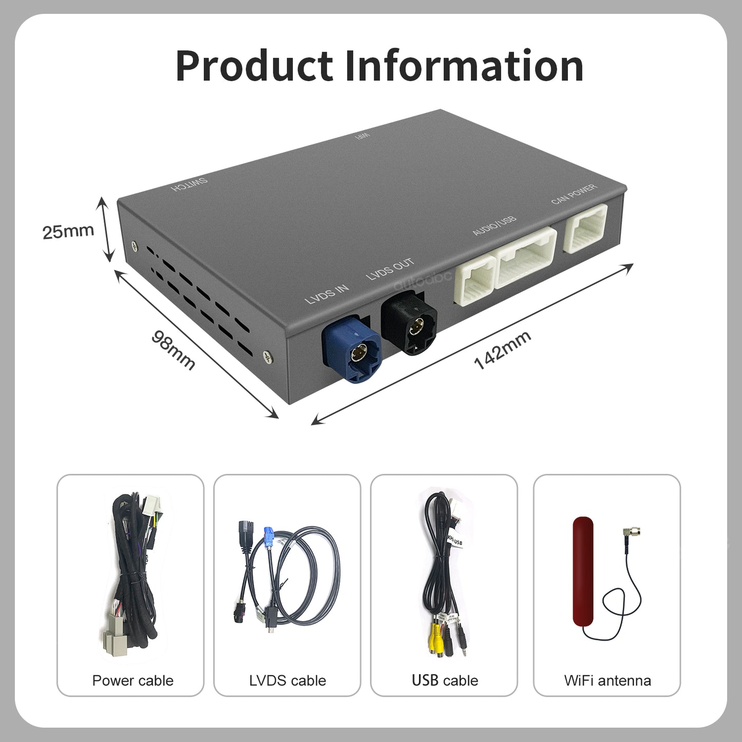 Wireless CarPlay&Android Auto Module For Opel/Buick/Cadillac/Chevrolet
