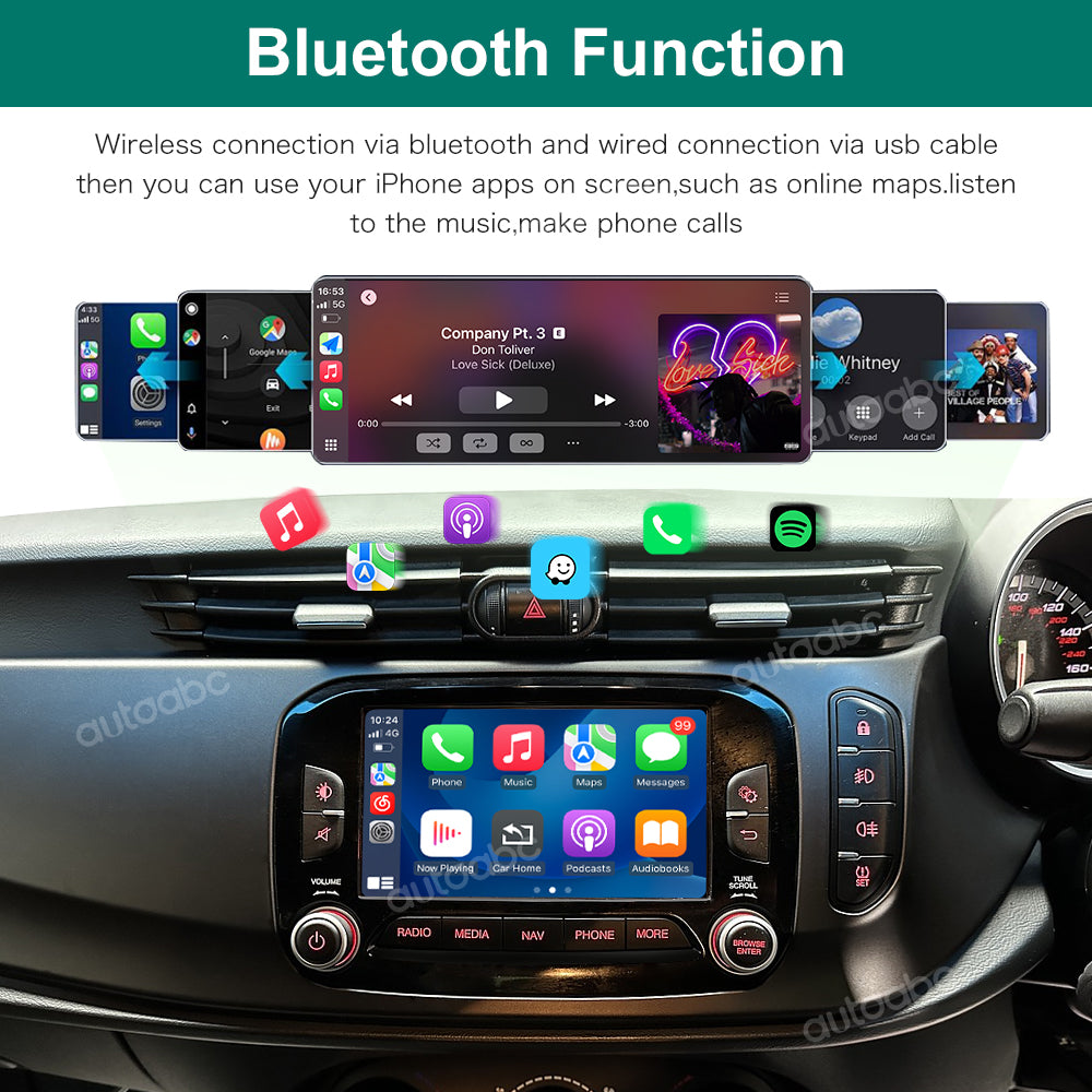 Wireless CarPlay&Android Auto Module For Fiat