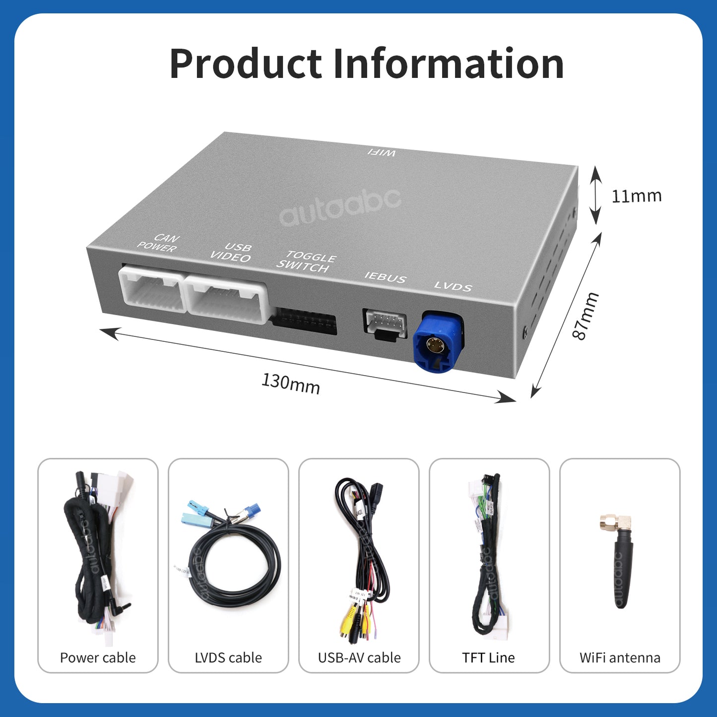 Wireless Carplay & Android Auto for Toyota Land Cruiser LC200 2016-2020