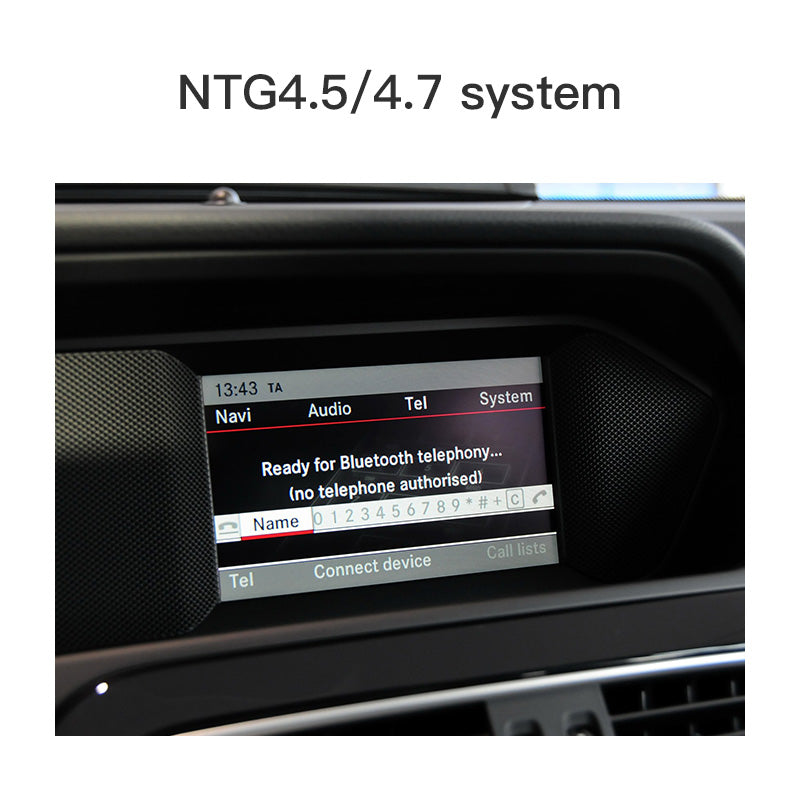 Wireless Carplay Android Auto Nachrüstsatz für NTG4.5 Mercedes