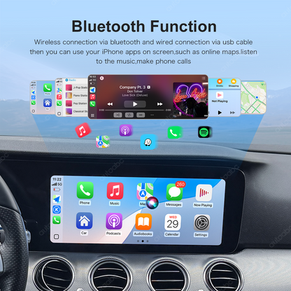 12.3“ Linux screen for Mercedes Benz E Class W213 NTG5.5 Wireless CarPlay Android Auto