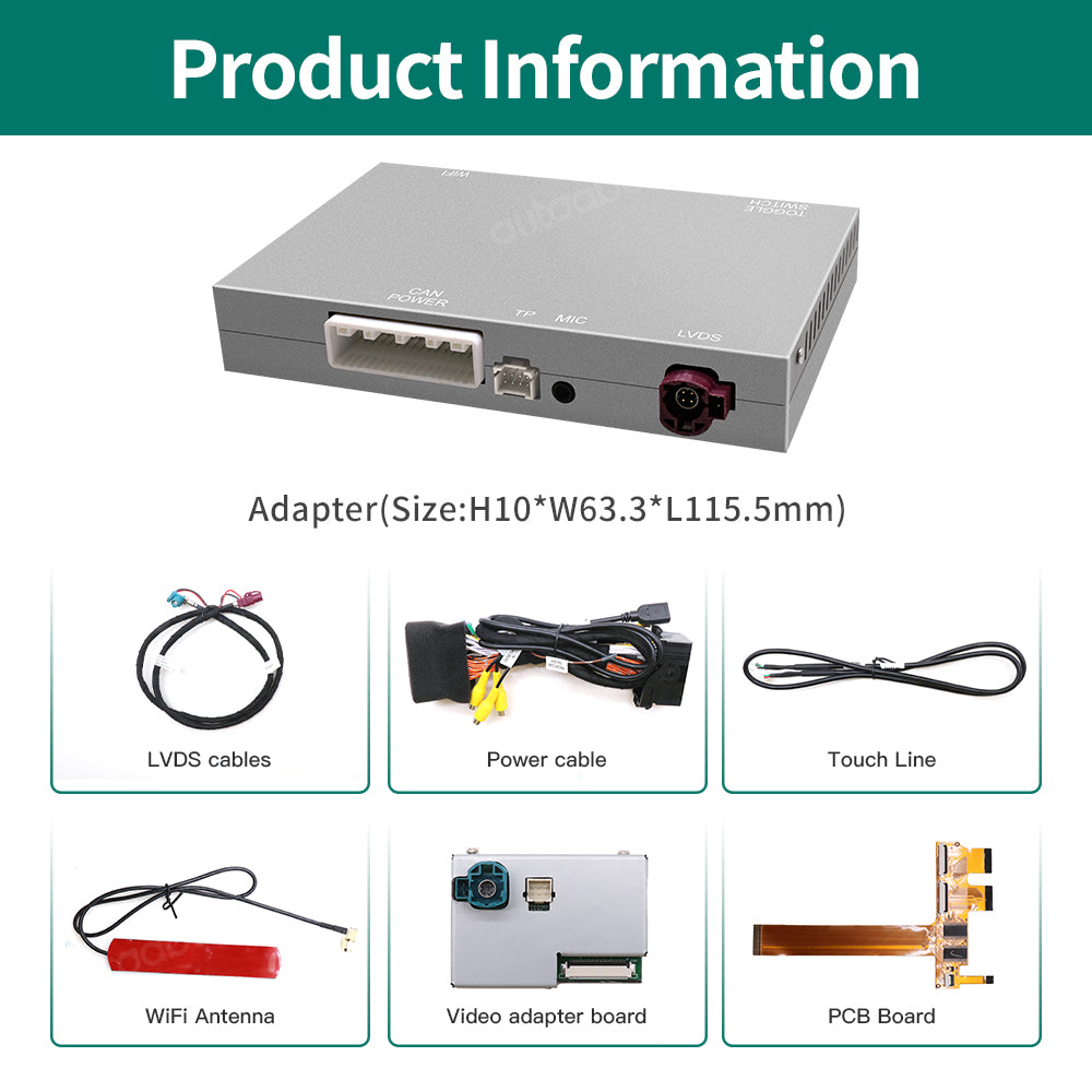 Wireless CarPlay&Android Auto Module For Fiat