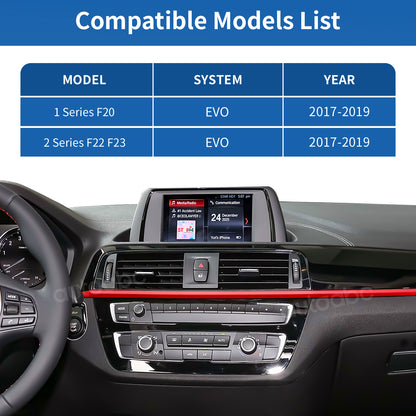 8.8" Linux Screen for BMW 1/2er EVO Wireless Carplay Android Auto