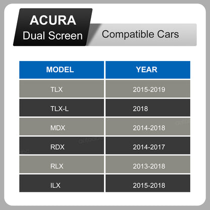 Wireless CarPlay Android Auto Module for Acura Dual-Screen