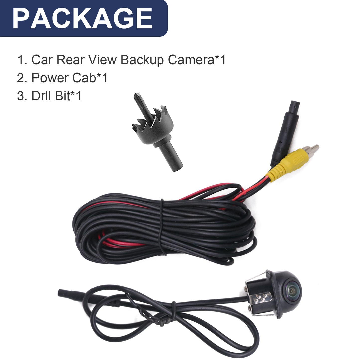 170° HD Car Rear View Camera Night Vision