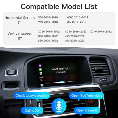 Autoabc Wireless CarPlay Android Auto interface For Volvo