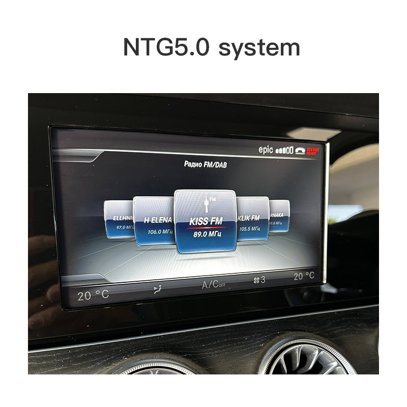 Wireless Carplay Android Auto Retrofit Kit Decoder for Mercedes Benz NTG4.0/4.5/5.0/5.5 system - AUTOABC