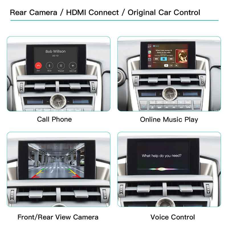 Wireless Carplay &Android Auto Retrofit Kit Decoder for Lexus - AUTOabc