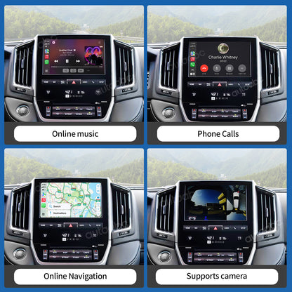 Wireless Carplay & Android Auto for Toyota Land Cruiser LC200 2016-2020