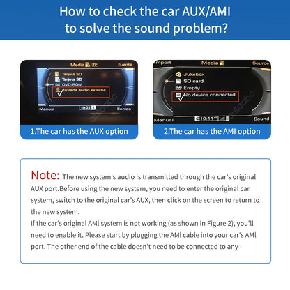 12.3" Linux Screen For Audi A4/A5 MIB3 Wireless CarPlay Android Auto