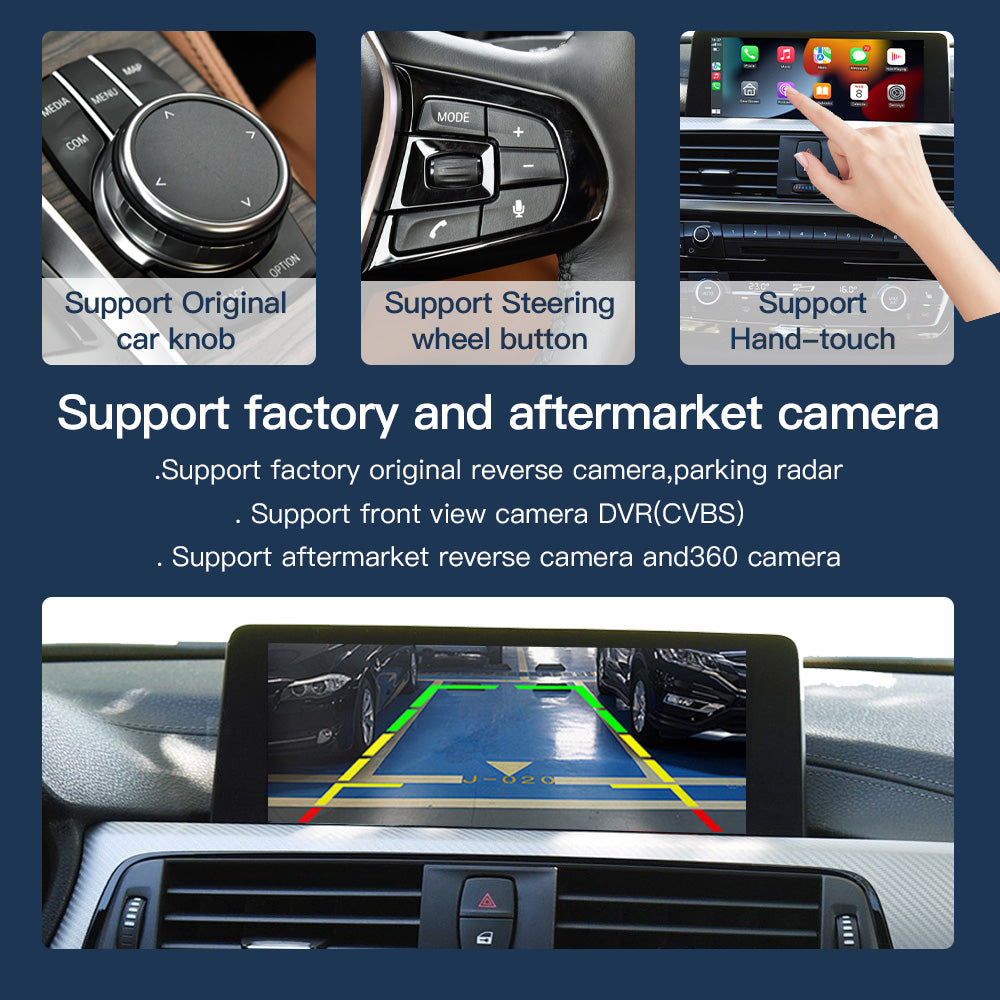 10.25'' BMW 3/4er F30~F36 2013-2016 NBT Linux screen Apple CarPlay Android Auto